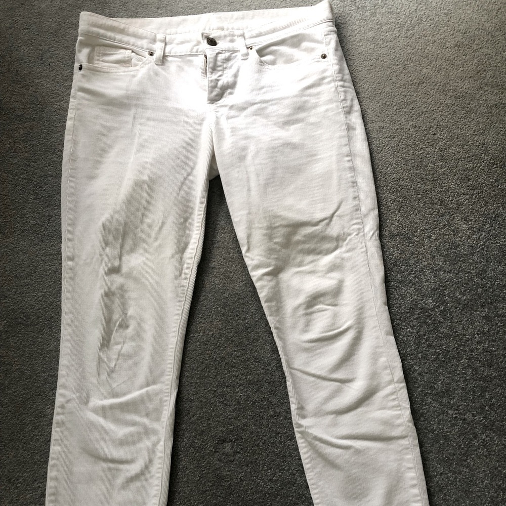 J crew skinny ankle cords